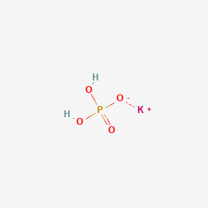 Molecular structure of Potassium dihydrogen phosphate