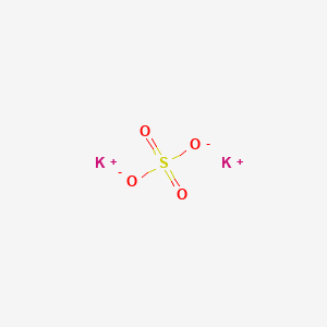 Molecular structure of Potassium sulfate