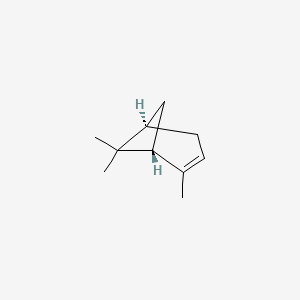 Molecular structure of (1R)-(+)-alpha-Pinene
