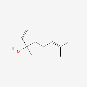 Molecular structure of Linalool
