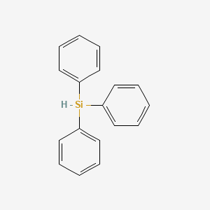 Molecular structure of Triphenylsilane