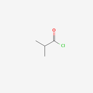 Molecular structure of Isobutyryl chloride