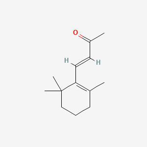 Molecular structure of 4-(2,6,6-Trimethyl-1-cyclohexenyl)-3-buten-2-one