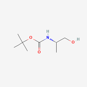 Molecular structure of N-Boc-L-alaninol