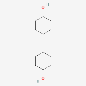 Molecular structure of 4,4-Isopropylidenedicyclohexanol
