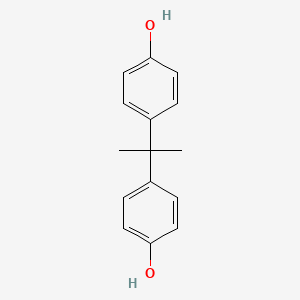 Molecular structure of Bisphenol A