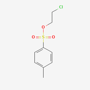 Molecular structure of Ethanol, 2-chloro-, 1-(4-methylbenzenesulfonate)