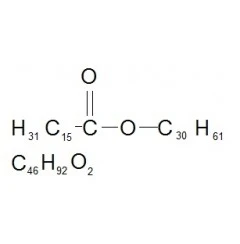 Molecular structure of Beeswax