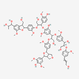 Molecular structure of Lignin, organosolv