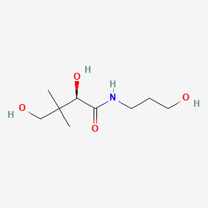 Molecular structure of Dexpanthenol