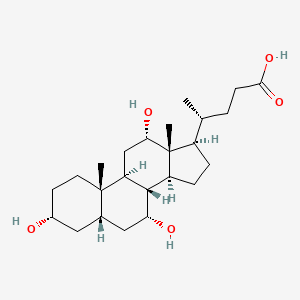 Molecular structure of Cholic acid
