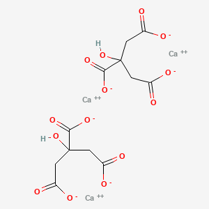 Molecular structure of Calcium citrate