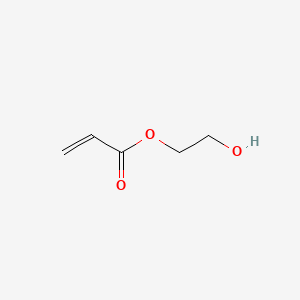Molecular structure of 2-Hydroxyethyl acrylate