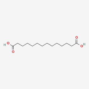 Molecular structure of Tetradecanedioic acid