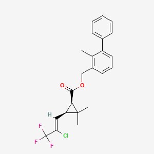 Molecular structure of Bifenthrin