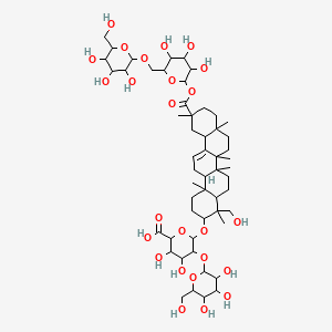 Molecular structure of Azukisaponin VI