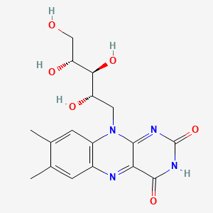 Molecular structure of Riboflavin