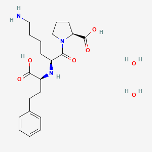 Molecular structure of Lisinopril