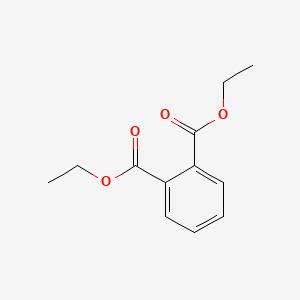 Molecular structure of Diethyl phthalate