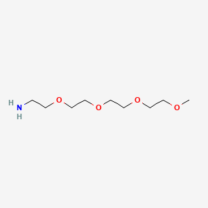 Molecular structure of 3,6,9,12-Tetraoxatridecylamine