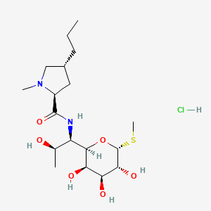 Molecular structure of Lincomycin hydrochloride