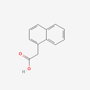 Molecular structure of 1-Naphthalene acetic acid