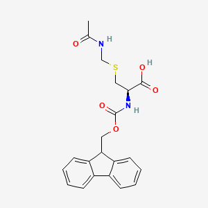 Molecular structure of Fmoc-S-acetamidomethyl-L-cysteine