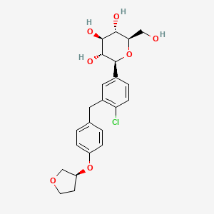 Molecular structure of EMpagliflozin