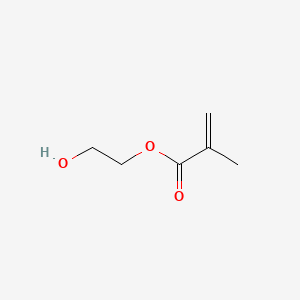 Molecular structure of 2-Hydroxyethyl methacrylate