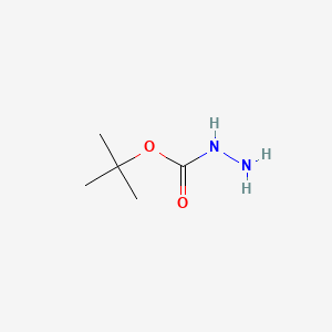 Molecular structure of tert-Butyl carbazate