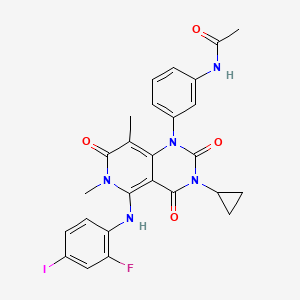 Molecular structure of Trametinib