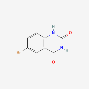 Molecular structure of 6-Bromoquinazoline-2,4-dione