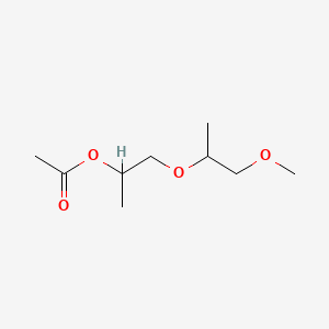 Molecular structure of Dipropyleneglycol methyl ether acetate