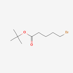 Molecular structure of tert-Butyl 5-bromovalerate
