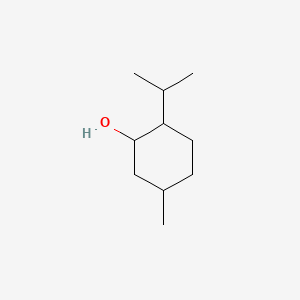 Molecular structure of DL-Menthol