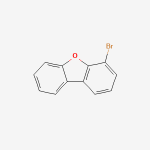 Molecular structure of 4-Bromodibenzo[b,d]furan