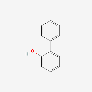 Molecular structure of 2-Phenylphenol