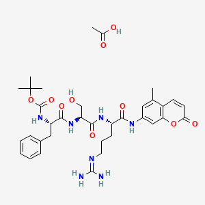 Molecular structure of Trypsin