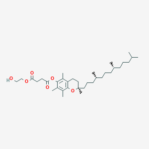 Molecular structure of Tocofersolan