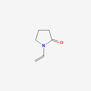 Molecular structure of Polyvinylpyrrolidone