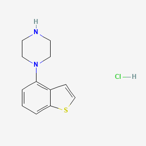 Molecular structure of 1-(1-benzo[b]thien-4-yl )piperazine hydrochloride