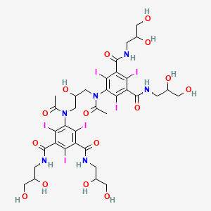 Molecular structure of Iodixanol