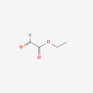Molecular structure of Ethyl glyoxalate