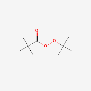Molecular structure of tert-Butyl peroxypivalate