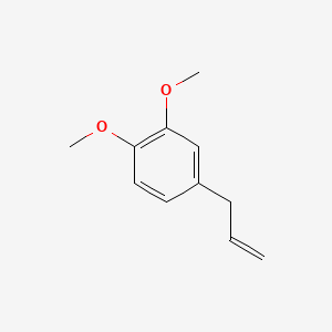 Molecular structure of Methyl eugenol