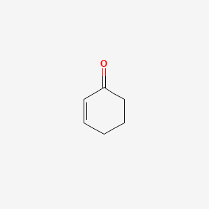 Molecular structure of 2-Cyclohexen-1-one