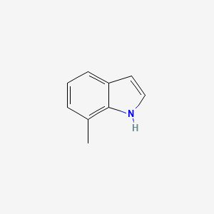 Molecular structure of 7-Methylindole