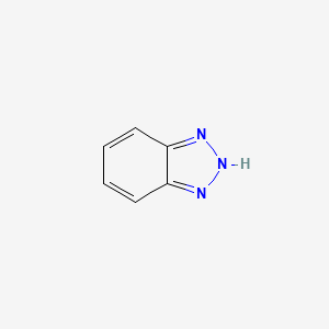 Molecular structure of 1H-Benzotriazole