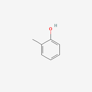 Molecular structure of o-Cresol