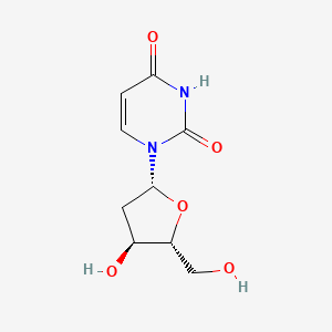 Molecular structure of 2-Deoxyuridine